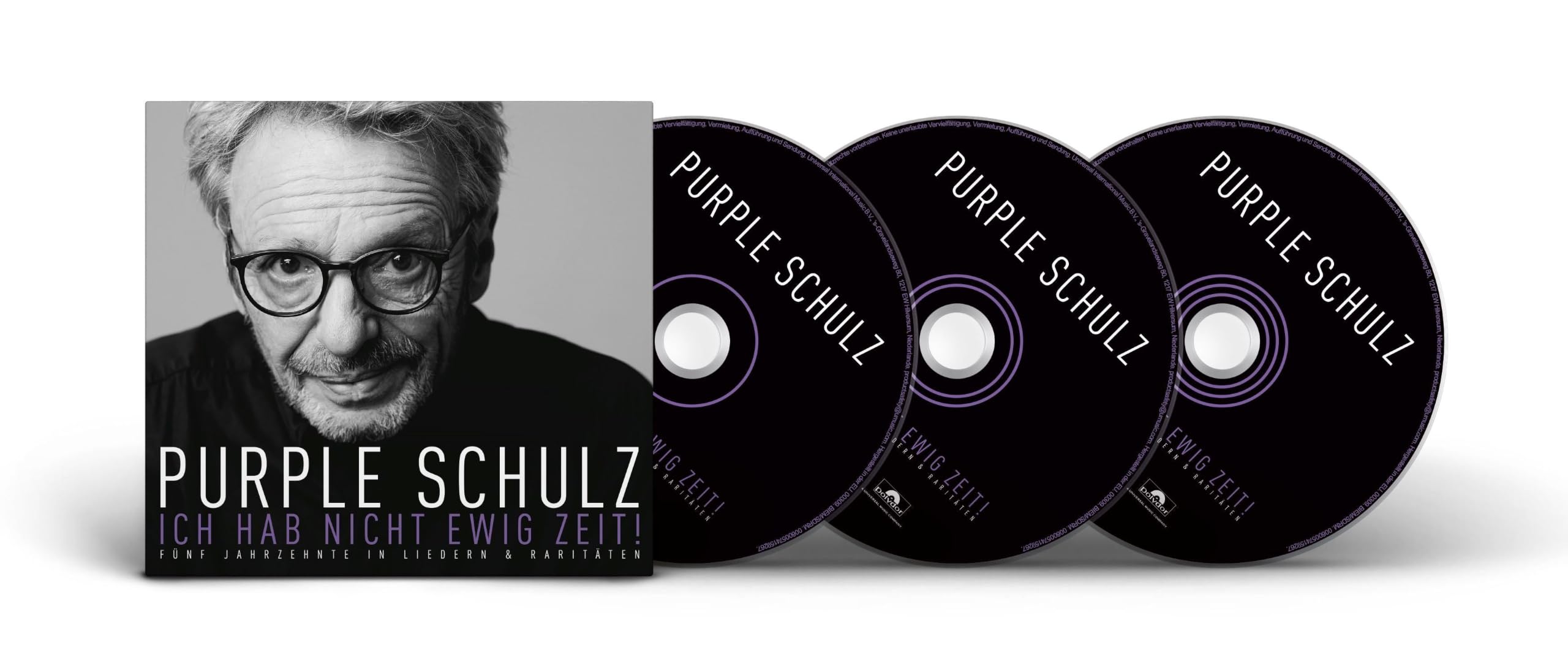 Purple Schulz - Ich hab nicht ewig Zeit! Fünf Jahrzehnte In Liedern & Raritäten