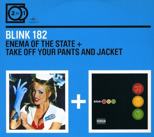 Blink 182 - 2 For 1: Enema Of The State/Take Off Your Pants… (Digipack ohne Booklet)