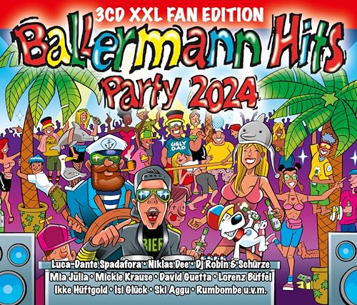 Sampler - Ballermann Hits Party 2024 (3CD XXL Fan Edition)