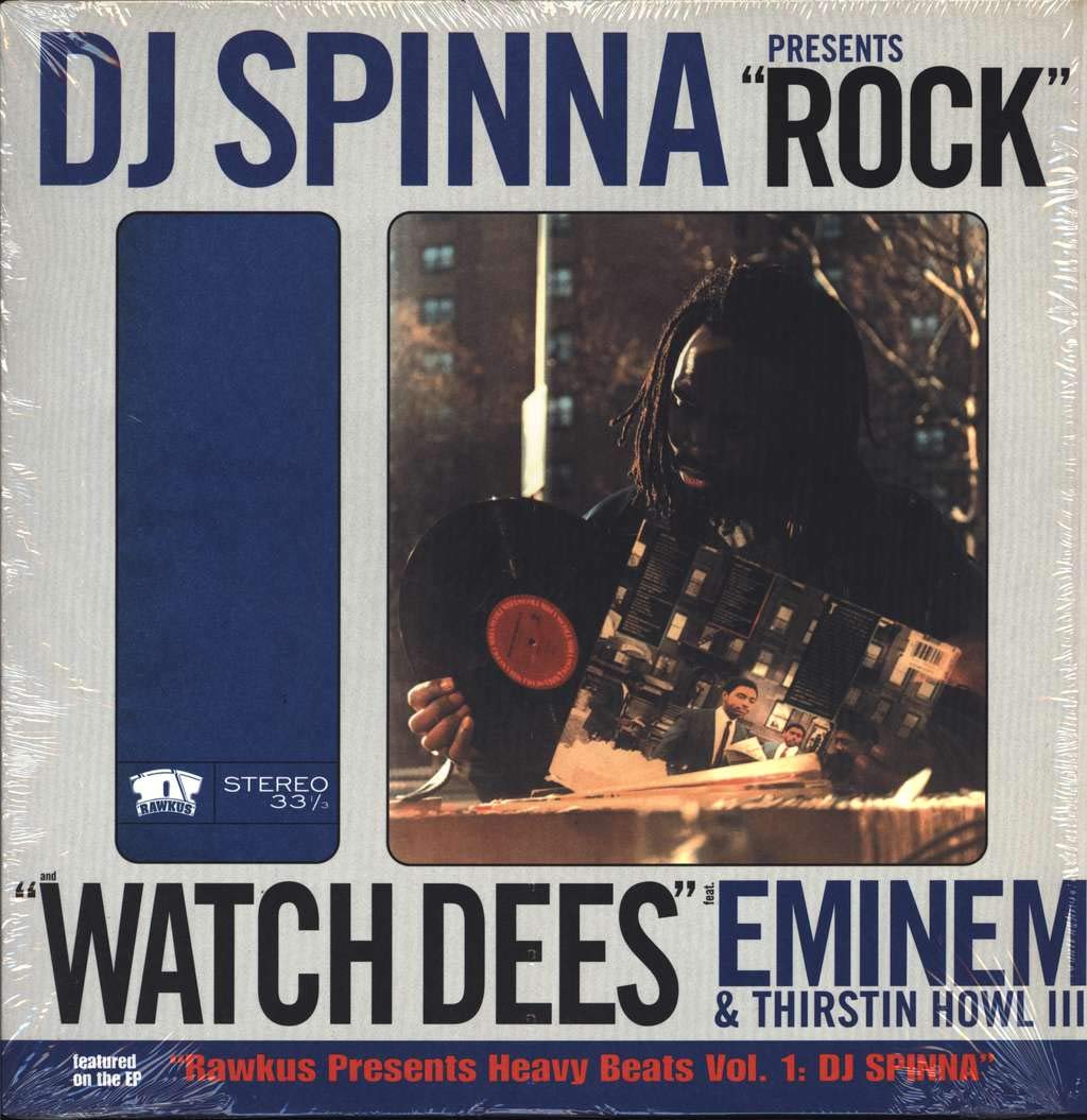DJ Spinna - Rock / Watch Dees (Feat. Eminem & Thirstin Howl III) (12'') (Maxi) (Vinyl)