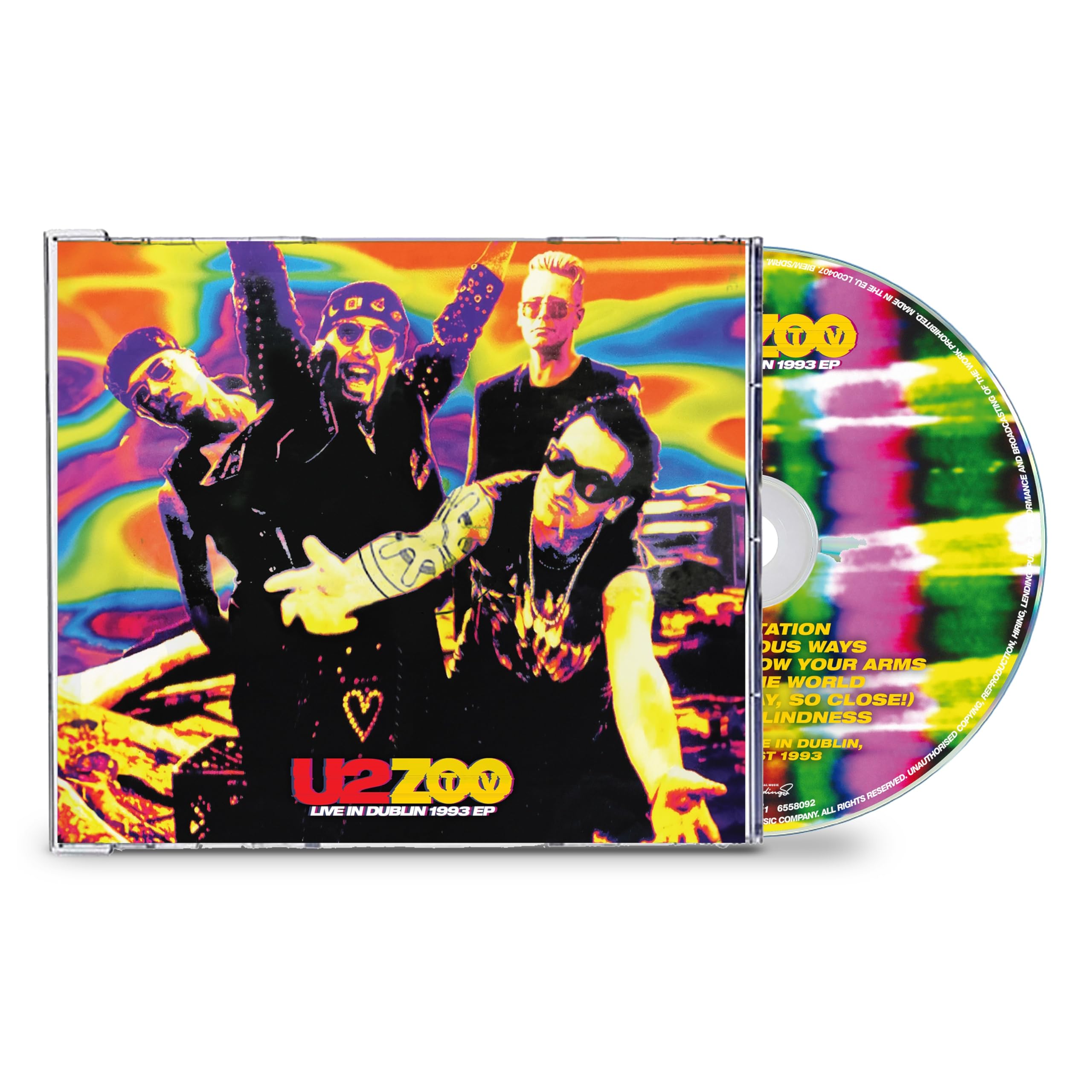 U2 - ZooTV - Live in Dublin 1993 EP (Limited Edition)