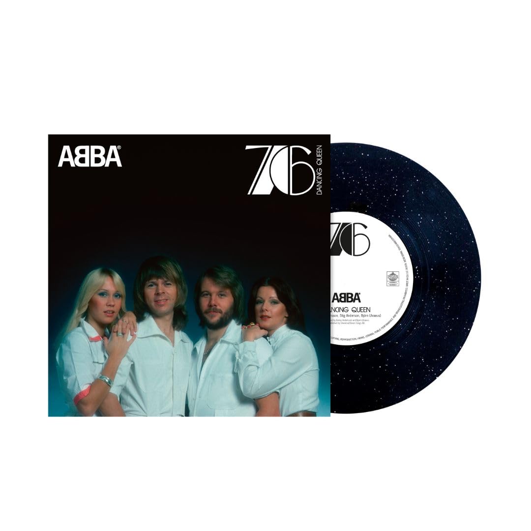 ABBA - Dancing Queen (10'') (Limited 50th Anniversary Edition) (Black Sparkling)