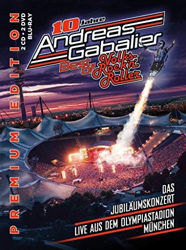 Andreas Gabalier - Best of Volks-Rock'n'Roller - Das Jubiläumskonzert live aus dem Olympiastadion in München (Premium Edition inkl. 2CD, 2DVD, Blu-Ray)