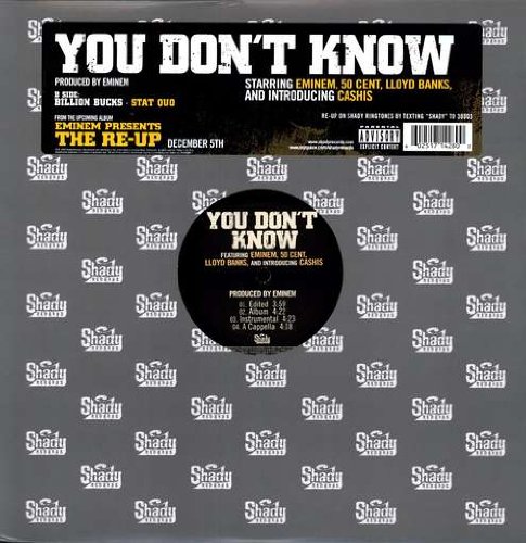 Eminem - You Don't Know [Vinyl Single]
