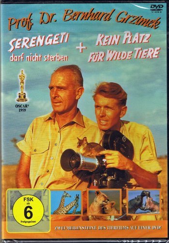 DVD - Serengeti darf nicht sterben + Kein Platz für wilde Tiere (Grzimek)