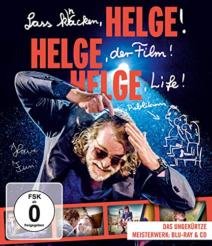 Schneider , Helge - Lass knacken, HELGE! HELGE, der Film! HELGE Life!  (+ CD) [Blu-ray]
