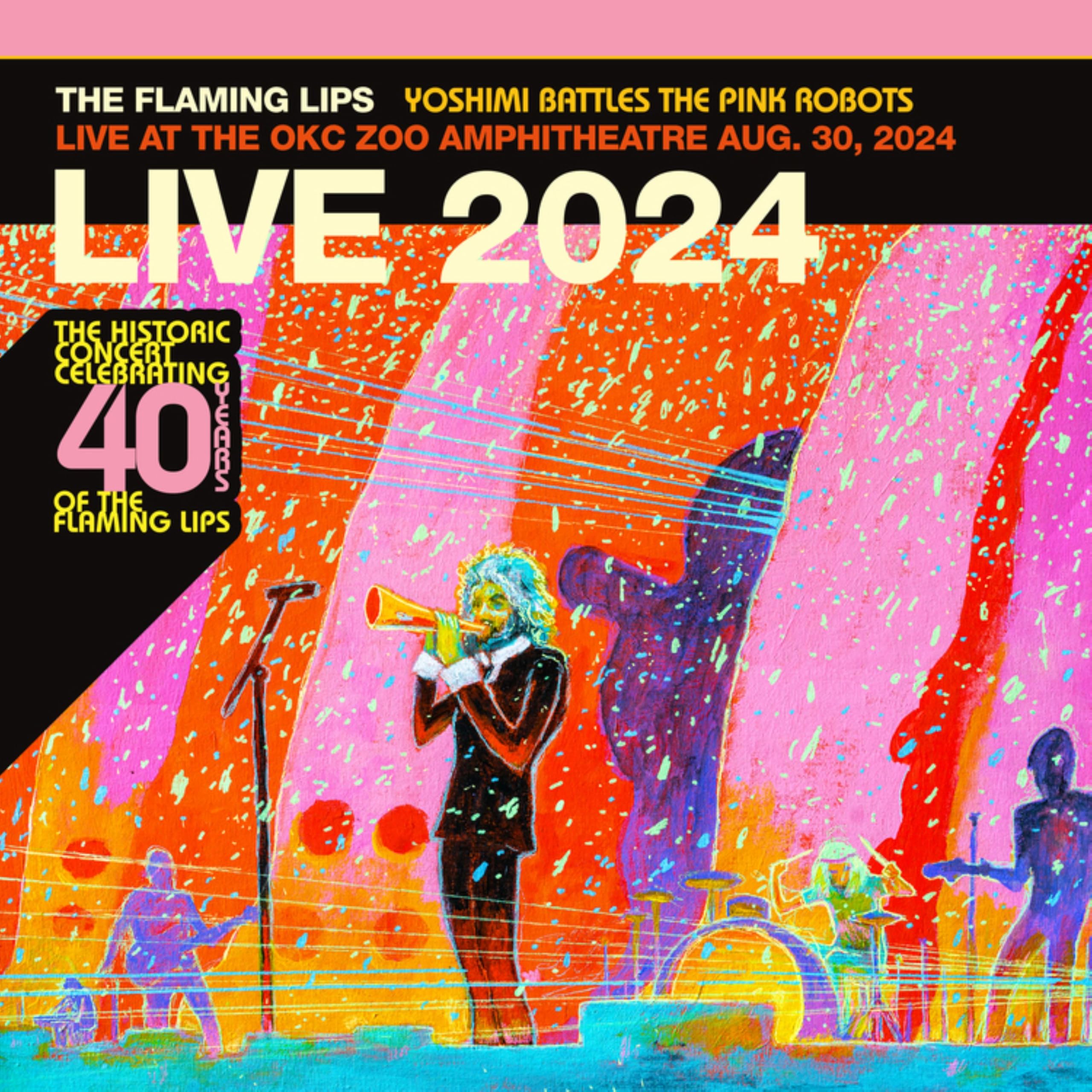 Flaming Lips , The - Yoshimi Battles the Pink Robots - Live at the OKC Zoo Amphitheatre Aug. 30, 2024
