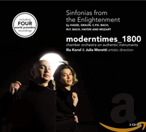 modertimes_1800 & Korol , Ilia & Moretti , Julia - Sinfonias From The Enlightenment By Hasse, Graun, Bach, Bach And Mozart