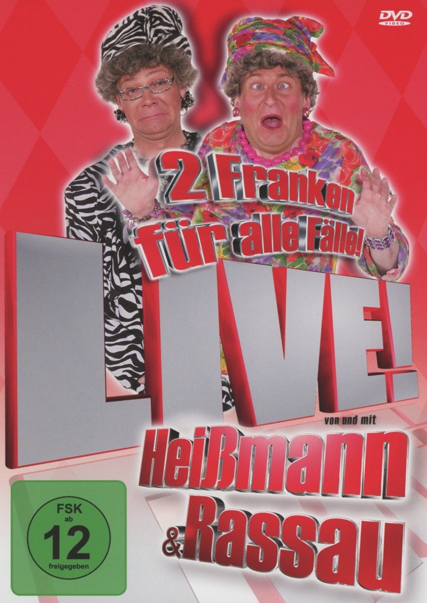 DVD - Heissmann , Volker & Rasau , Martin - 2 Franken für alle Fälle