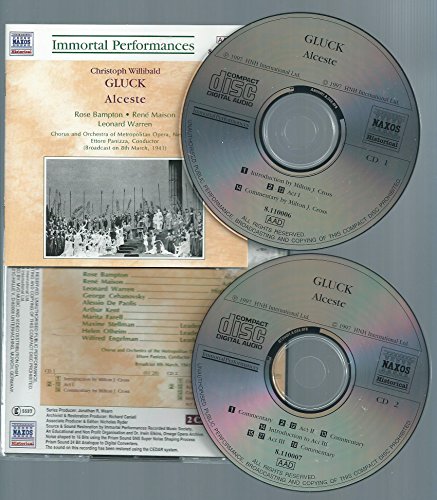 Gluck , Christoph Willibald - Alceste (Bampton, Maison, Warren)