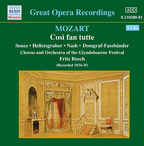Mozart , Wolfgang Amadeus - Cosi Fan Tutte