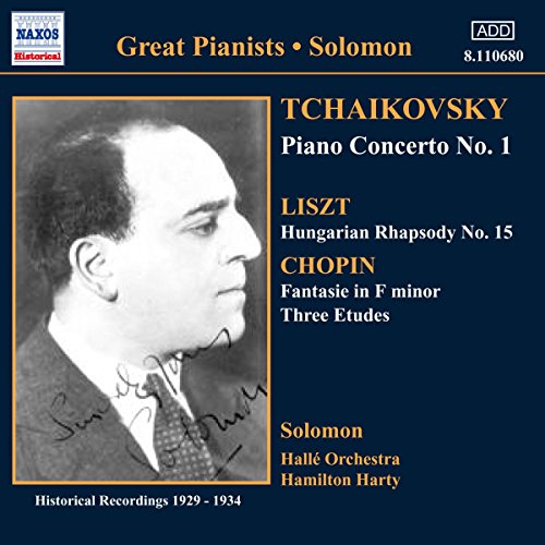 Solomon, Harty,Hamilton, Halle O, Tschaikowsky, Liszt, Chopin - Klavierkonzert 1/+