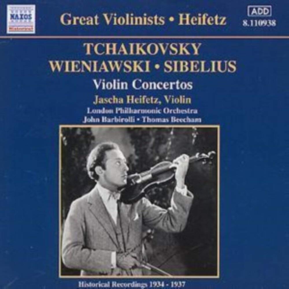 Heifetz , Jascha - Violin Concerts - Tchaikovsky / Wieniawski / Sibelius