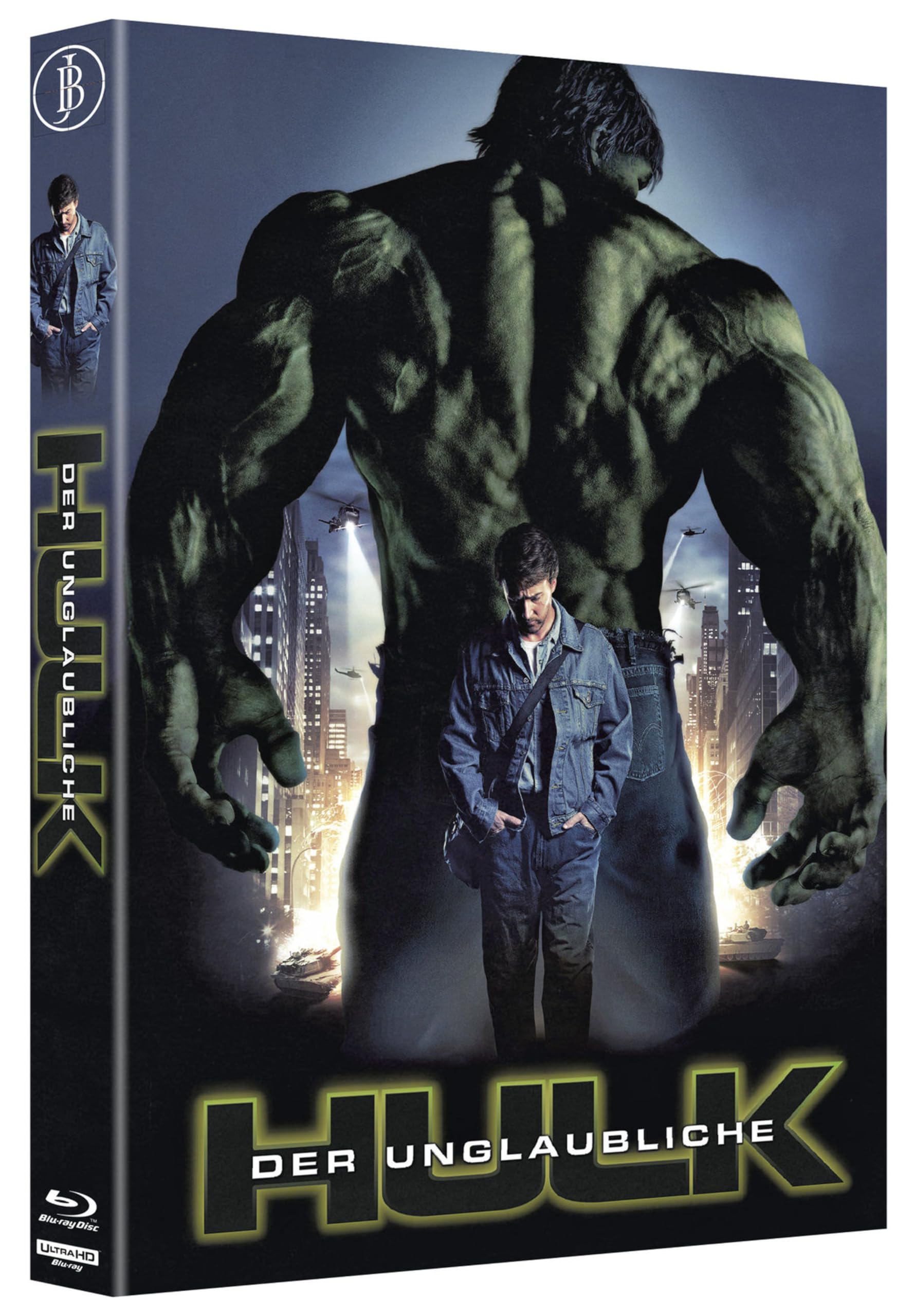 Blu-ray - Der unglaubliche Hulk (Mediabook Edition) (Marvel)