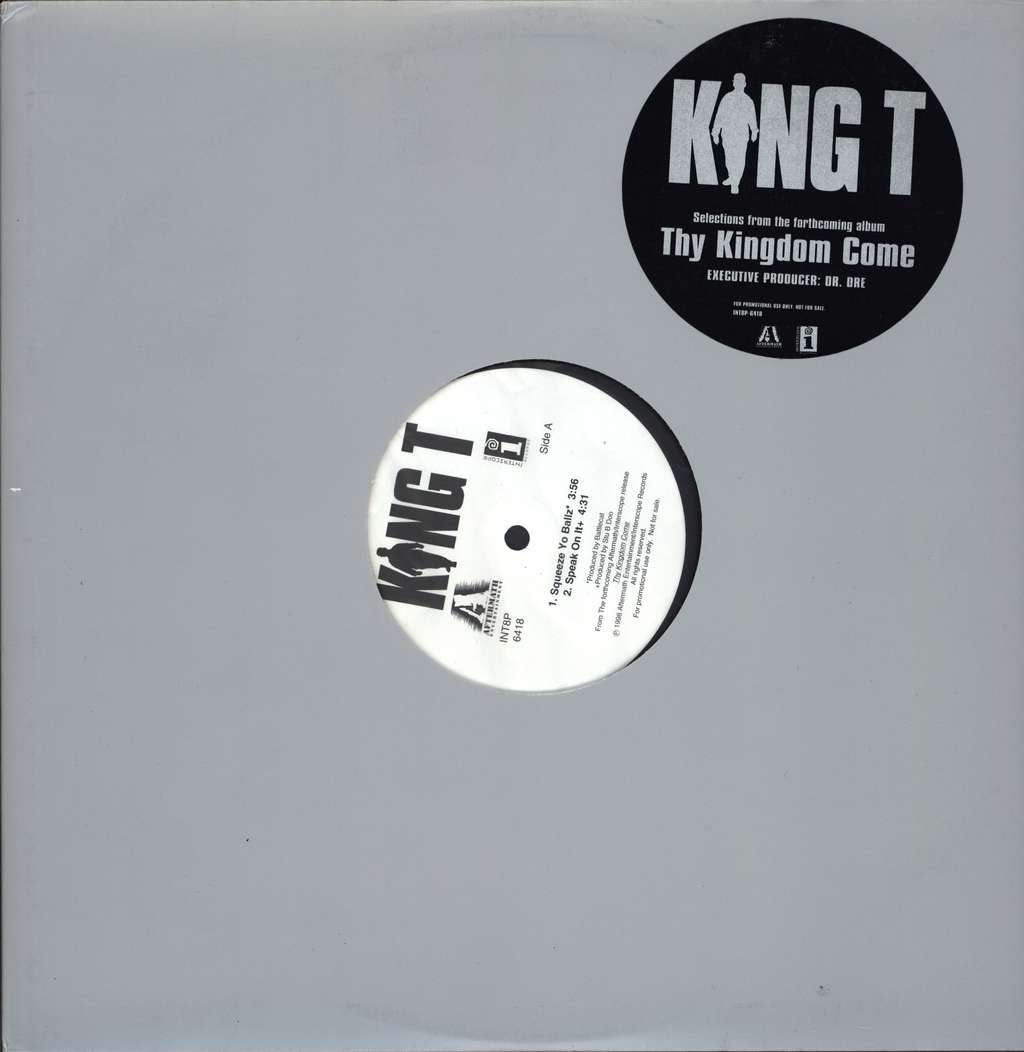 King T - Thy Kingdom Come (Selections) (PROMO-Sampler) (12'') (Maxi) (Vinyl)
