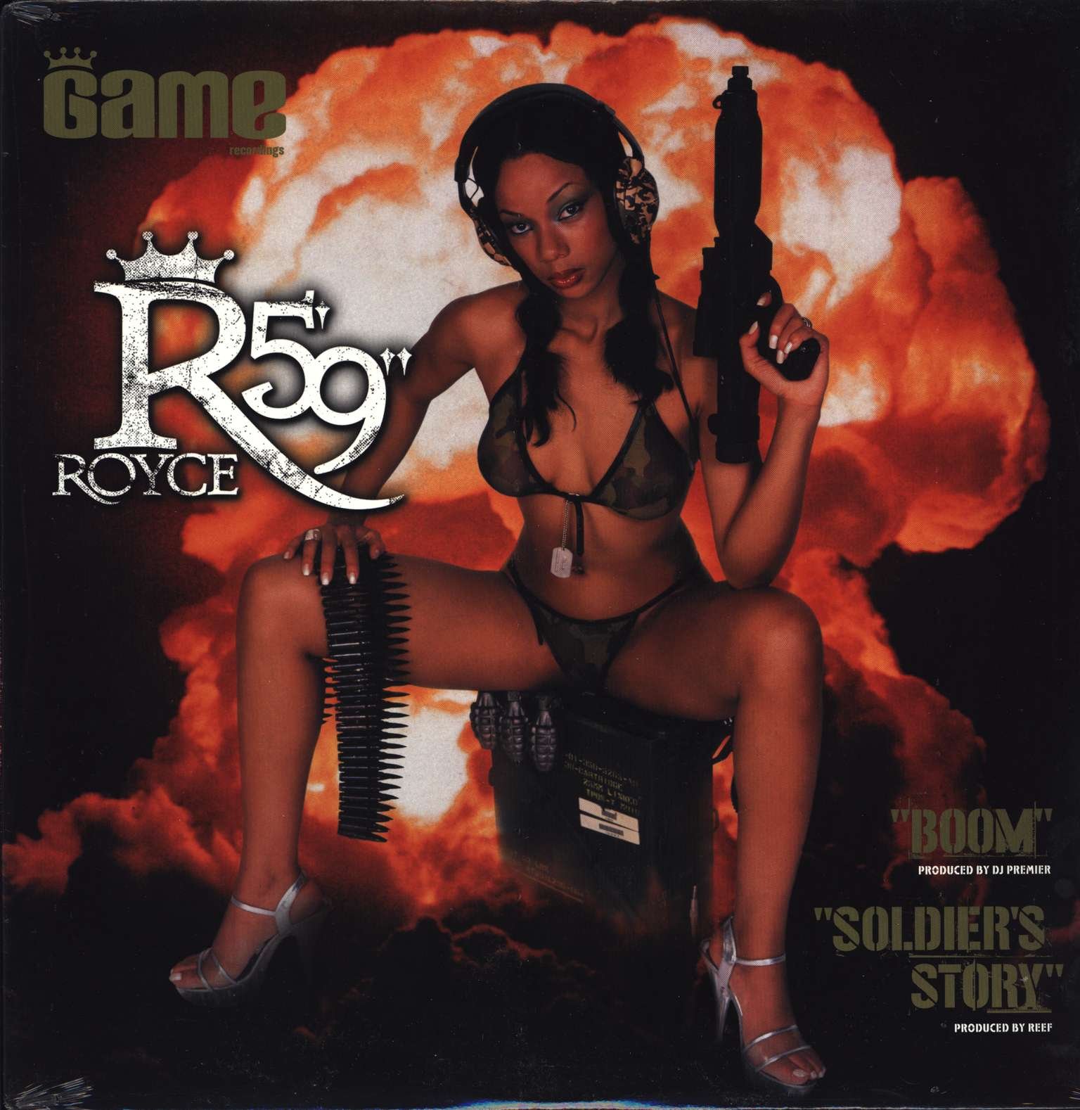 Royce Da 5'9'' - Boom / Soldier's Story (12'') (Maxi) (Vinyl)