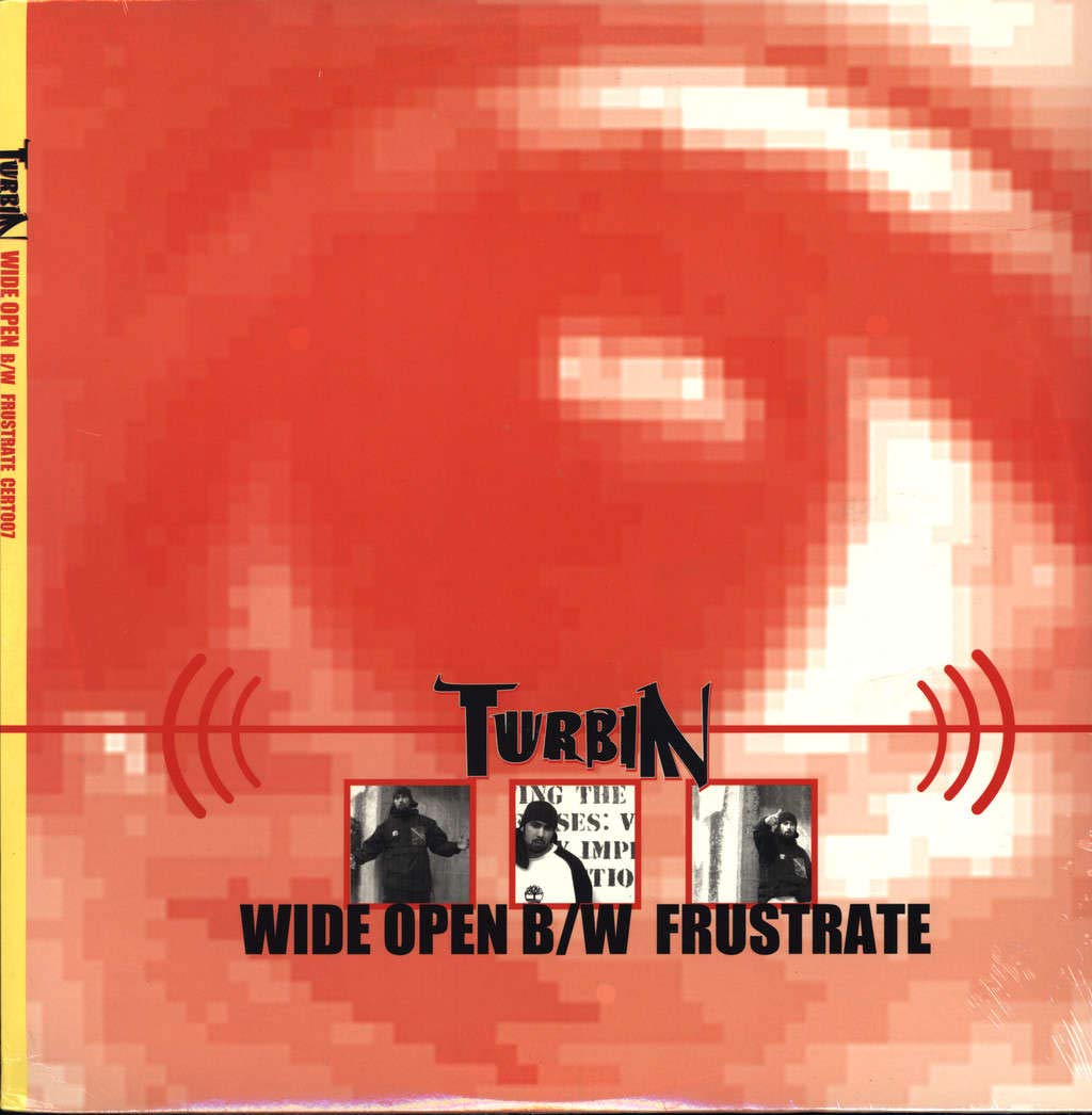 Turbin - Wide Open b/w Frustrate (12'') (Maxi) (Vinyl)