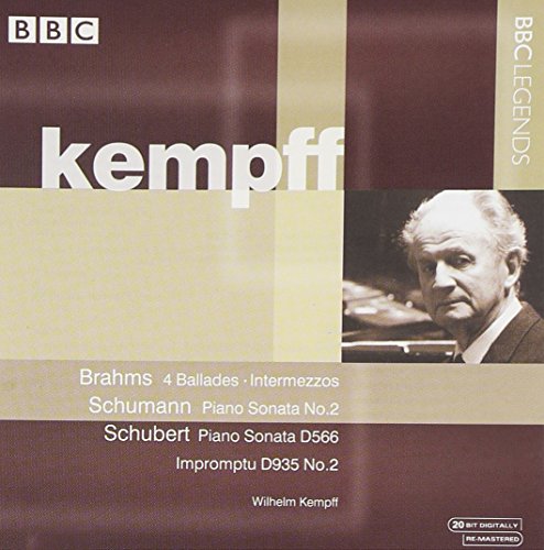 Kempff , Wilhelm - Kempff Sp.Brahms/Schumann