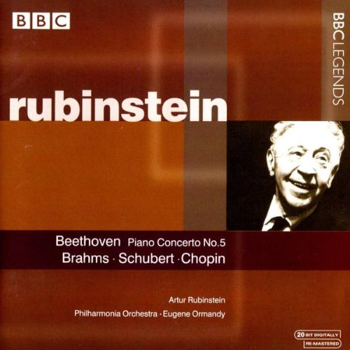 Rubinstein , Artur - Beethoven: Piano Concerto No. 5 / Brahms / Schubert / Chopin (Ormandy)