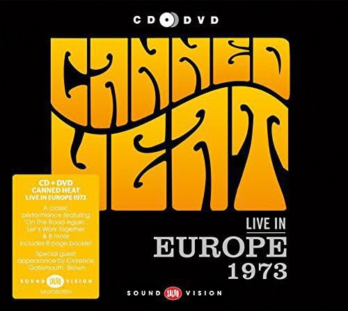 Canned Heat - Live In Europe 1973 (CD DVD)