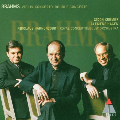Brahms , Johannes - Violin Concerto / Double Concerto (Kremer, Hagen, Harnoncourt)