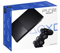 - PlayStation 2 Konsole Slim Black (inkl. Dual Shock Controller)