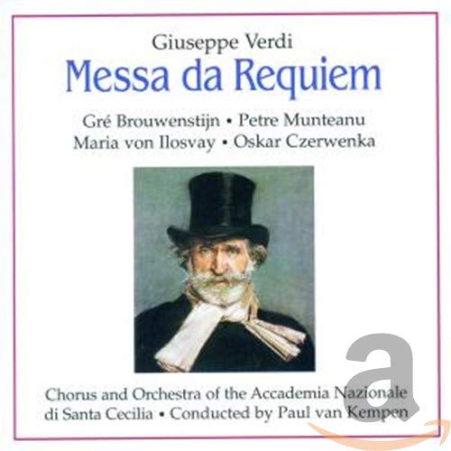 Verdi , Giuseppe - Messa Da Requiem (Kempen, Brouwenstijn, Munteanu, Ilosvay, Czerwenka)