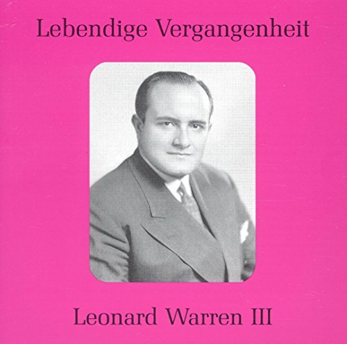 Warren III , Leonard - Lebendige Vergangenheit