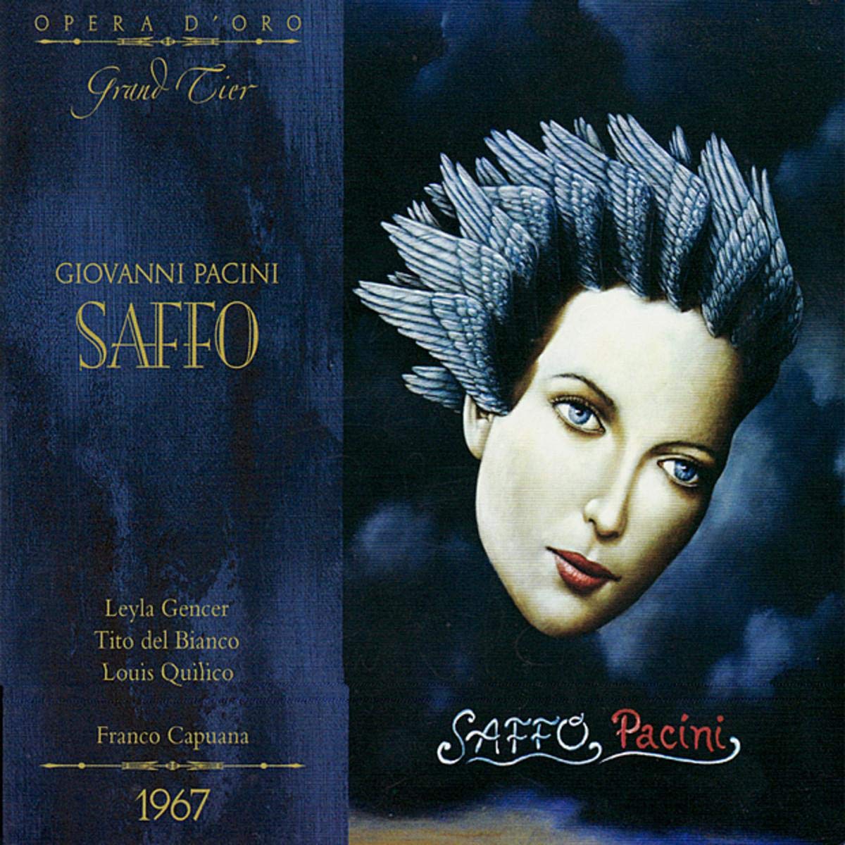 Pacini , Giovanni   - Saffo (Gencer, Del Bianco, Quilico, Capuana)