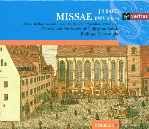 Bach , Johann Sebastian - Missae, BWV 233-236 (Mellon, Lesne, Pregardien, Kooy, Herreweghe)