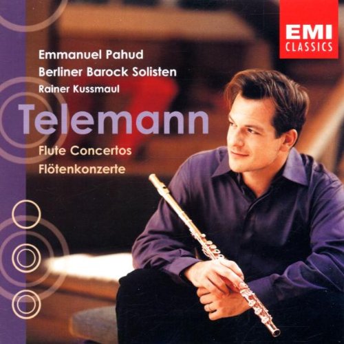 Telemann , Georg Philipp - Flute Concertos / Flötenkonzerte (Pahud, Berliner Barock Solisten, Kussmaul)