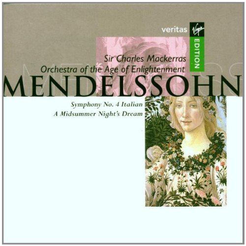 Mendelssohn , Felix - Symphony No. 4 Italian / A Midsummer Night's Dream (Mackerras)