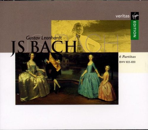 Bach , Johann Sebastian - 6 Partitas, BWV 825-830 (Leonhardt)