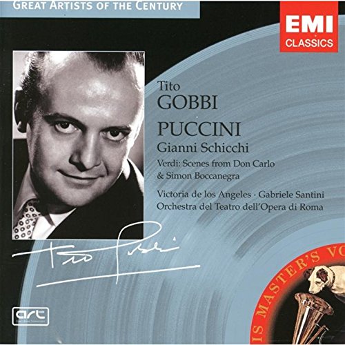 Gobbi , Tito - Puccini: Gianni Schicchi / Verdi: Scenes From Don Carlo & Simon Boccanegra (Santini)