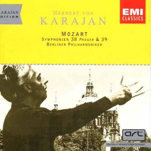 Mozart , Wolfgang Amadeus - Symphonien 38 'Prager' & 39 (Karajan, BP)(Karajan Edition - The Berlin Years)