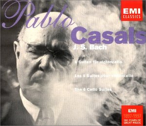 Bach , Johann Sebastian - 6 suiten für violloncelle (Pablo casals)