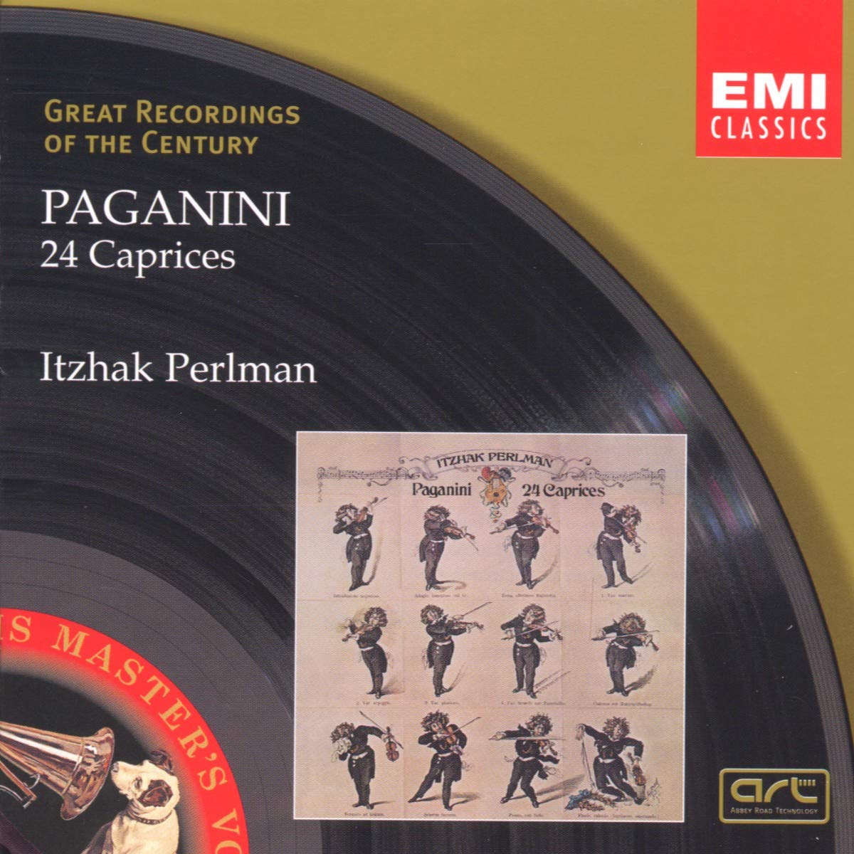 Paganini , Nicolo - 24 Caprices (Perman) (Great Recordings of the Century)