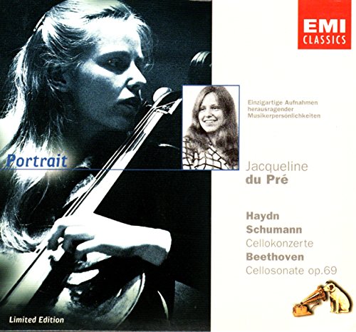 Du Pre , Jacqueline   - Portrait - Jacqueline Du PreHaydn & Schumann: Cellokonzerte Hob. VIIb:1 & Op. 129 / Beethoven: Cellosonate, Op. 69 (Limited Edition)