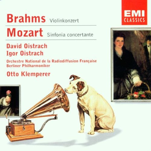 Oistrakh , David & Oistrakh , Igor - Brahms: Violinkonzert / Mozart: Sinfonia Concertante (Klemperer)