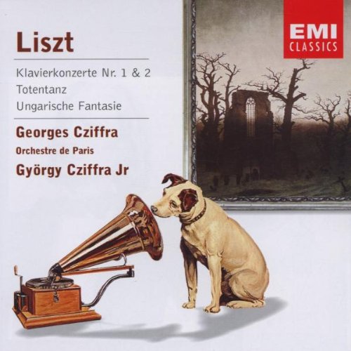 Liszt , Franz - Klavierkonzerte Nr. 1 & 2 / Totentanz / Ungarische Fantasie (Cziffra, Cziffra Jr.)