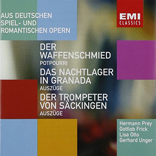 Prey , Hermann & Berliner Symphoniker & Schüchter , Wilhelm - Lortzing: Der Waffenschmied (Potpourri) / Kreutzer: Das Nachtlager in Granada (Auszüge) / Nessler: Der Trompeter von Säckingen (Auszüge)