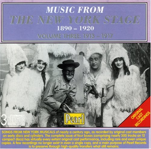 Sampler - Music From The New York Stage 1890-1920 Volume 3 (1913-1917)