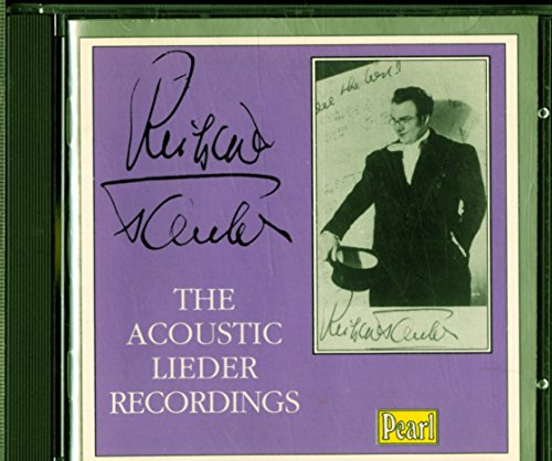 Tauber , Richard - The Acoustic Lieder Recordings