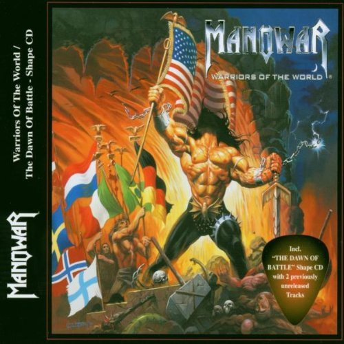 Manowar - Warriors Of The World / The Dawn Of Battle - Shape CD (Limited Tour Edition)