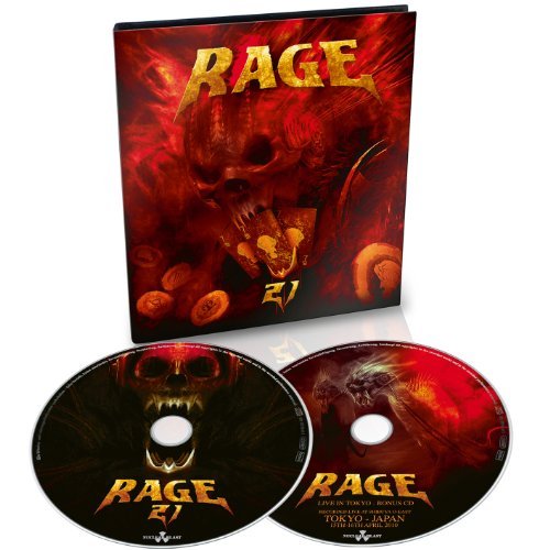 Rage - 21 (Limited Edition im metallic look veredelten Digibook inkl. Live Bonus-CD)