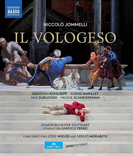  - Jommelli: Il Vologeso [Sebastian Kohlhepp; Sophie Marilley; Ana Durlovski; Gabriele Ferro (conductor)] [Naxos: NBD0067V] [Blu-ray]