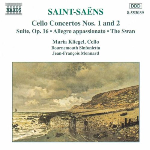 Saint-Saens , Camille - Cello Concertos Nos. 1 And 2 / Suite, Op. 16 / Allegro Appassonato, The Swan (Kliegel, Monnard)