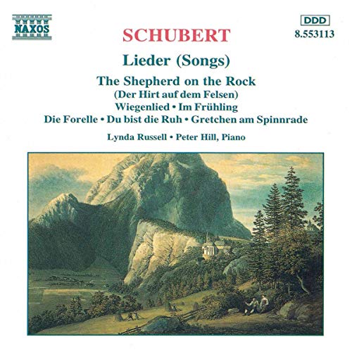 Schubert , Franz - Lieder (Songs) (Russell, Hill)