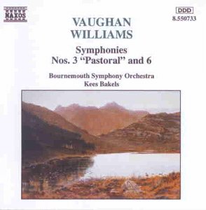 Vaughan Williams , Raph - Symphonies Nos. 3 'Pastoral' And 6 (Bournemouth Symphony Orchestra, Bakels)