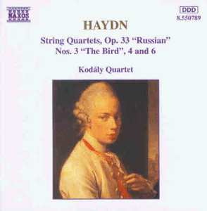 Kodaly-Quartett - Haydn Streichquartette Op. 33 3, 4 und 6 KO